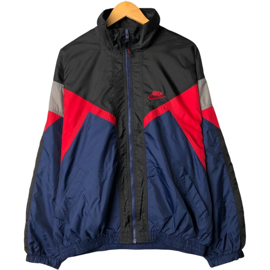 NIKE 古着 90年代 ナイキ ナイロンジャケット メンズL相当