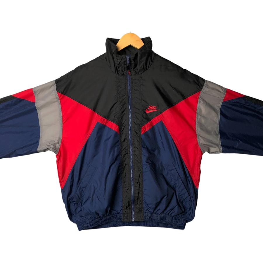 90s ナイキ NIKE ライン ナイロンジャケット ブラック×レッド L 古着 楽天市場】【10/30 10名様限定10%OFF&ポイントUP!】 90s ナイキ