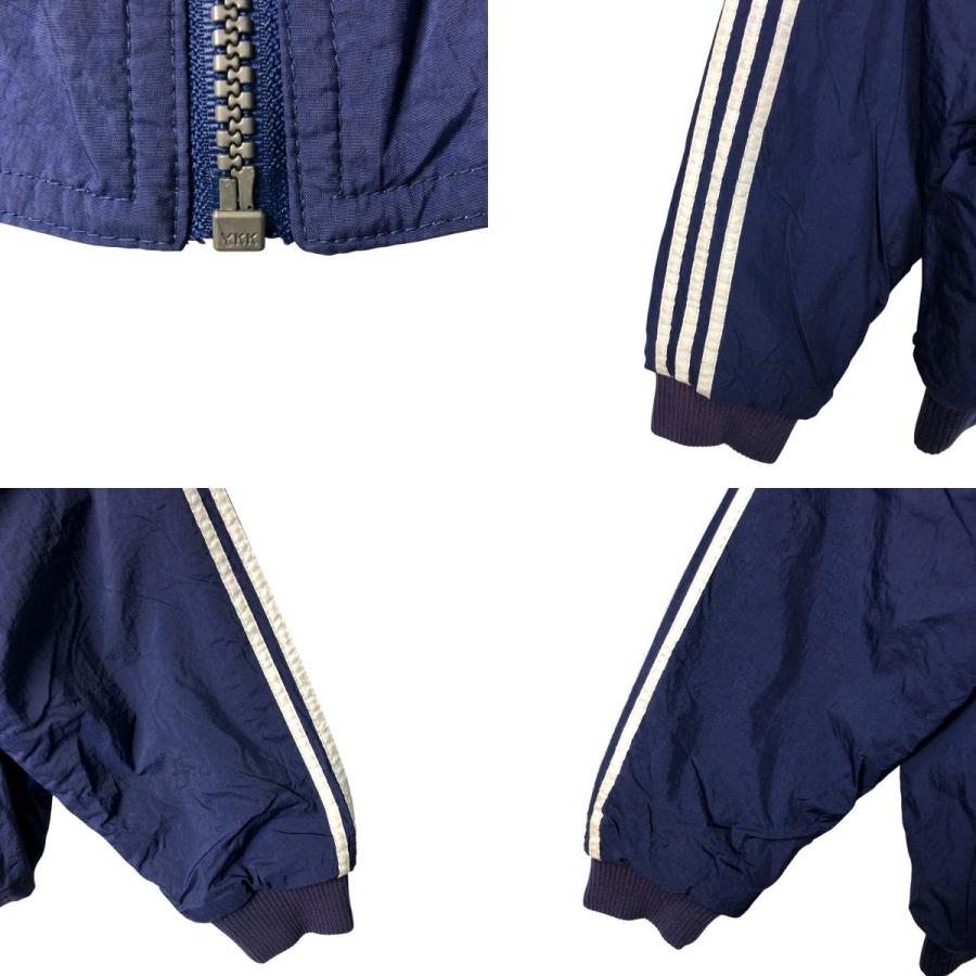 adidas 古着 90年代 アディダス リバーシブル バックロゴ 中綿パーカー