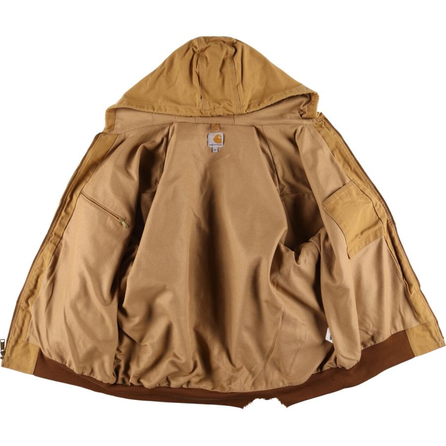 Carhartt 古着 カーハート アクティブジャケット ダックフルジップ