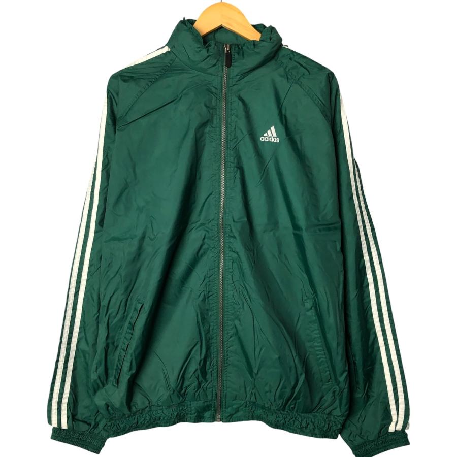 adidas ナイロンさジャケット adidas 古着 80~90年代 アディダス ナイロンジャケット メンズXL