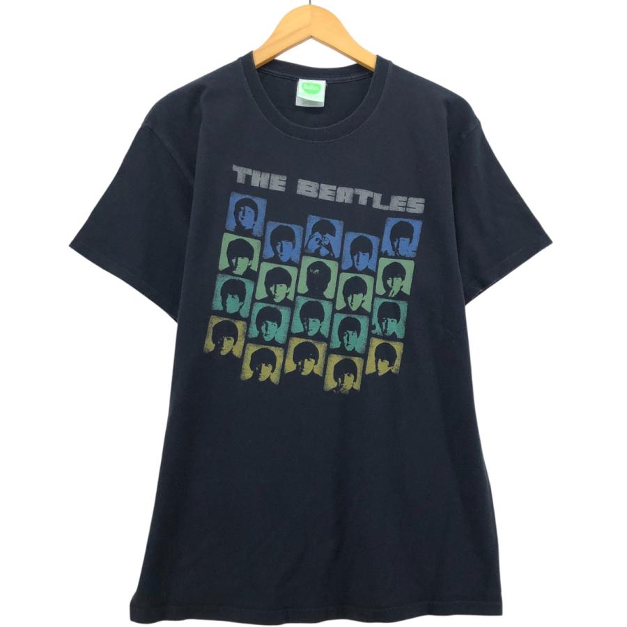古着 00年代 THE BEATLES ビートルズ バンドTシャツ バンT メンズL相当