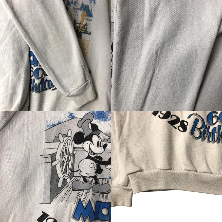 古着 80年代 ディズニー ミッキーマウス キャラクタースウェット