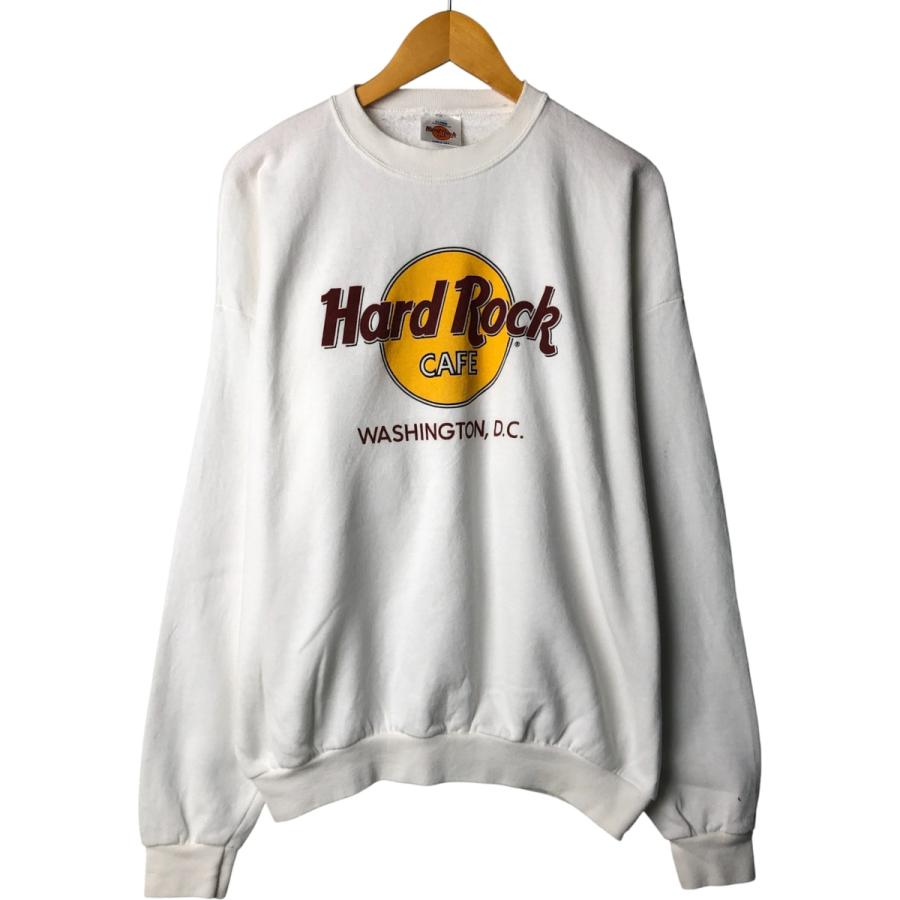 古着 Hard Rock Cafe ハードロックカフェ アドバタイジング スウェット