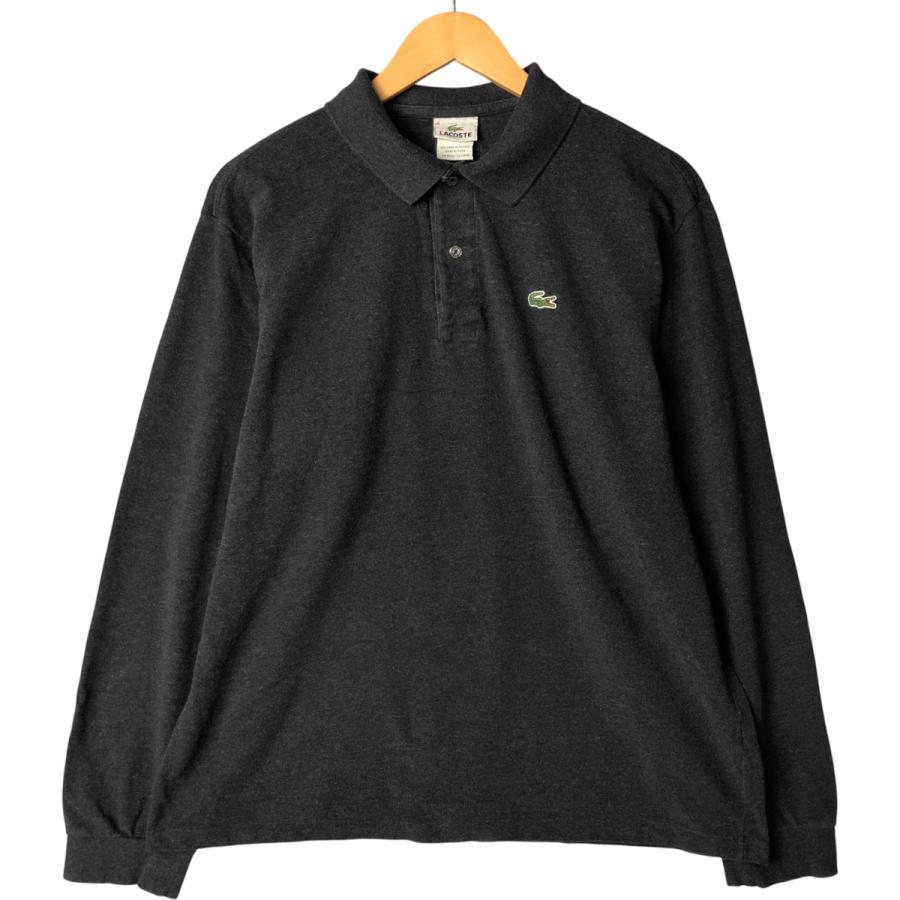 LACOSTE（ラコステ） 古着 フランス企画 長袖 ポロシャツ 6 メンズXL