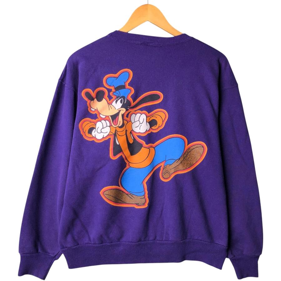 古着 90年代 Disney GOOFY グーフィー キャラクタースウェットシャツ