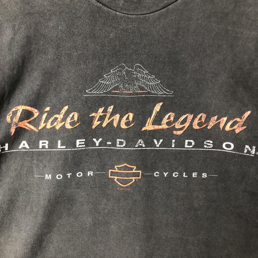 激レア 90s USA製 ハーレーダビッドソン ヴィンテージTシャツ イーグル HARLEY-DAVIDSON (ハーレーダビッドソン) 90s イーグル ビッグ