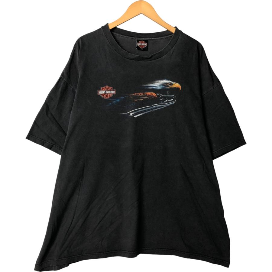 古着 ビッグサイズ ハーレーダビッドソン Harley-Davidson 鷲柄 