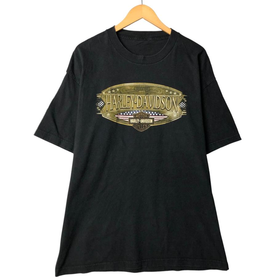 古着 ハーレーダビッドソン Harley-Davidson モーターサイクル バイクT