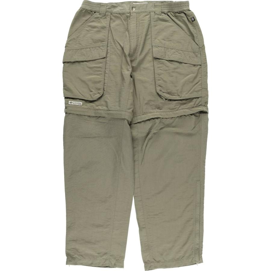 古着 90~00年代 コロンビア Columbia 2WAY クライミングパンツ メンズL相当 ヴィンテージ/eaa583422 Columbia（コロンビア） 古着 90~00年代 Columbia 2WAY クライミング