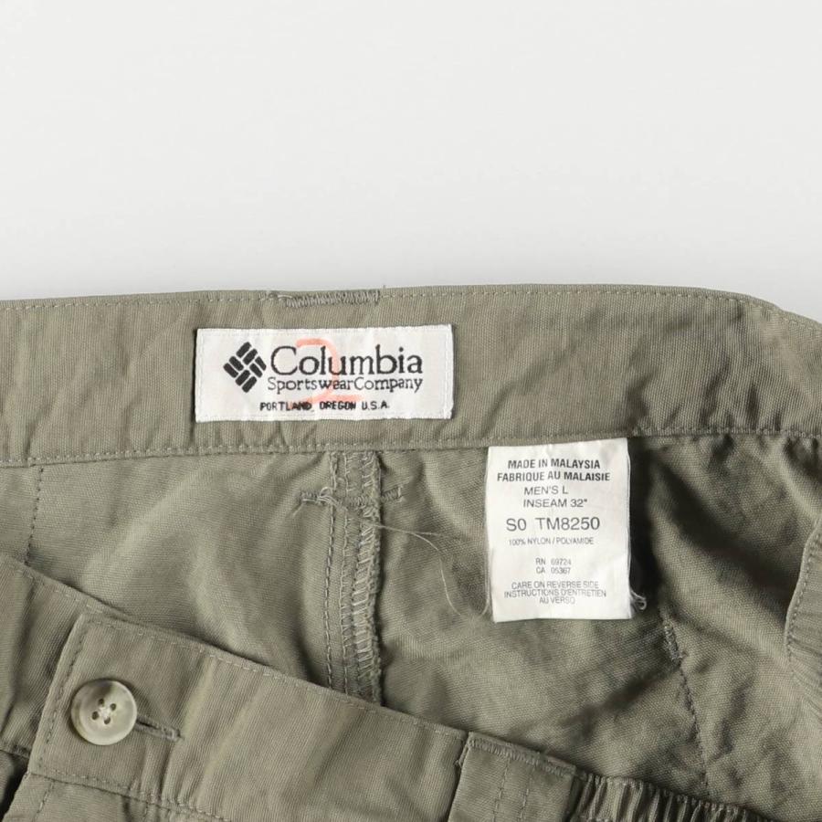 古着 90~00年代 コロンビア Columbia 2WAY クライミングパンツ メンズL相当 ヴィンテージ/eaa583422 Columbia（コロンビア） 古着 90~00年代 Columbia 2WAY クライミング