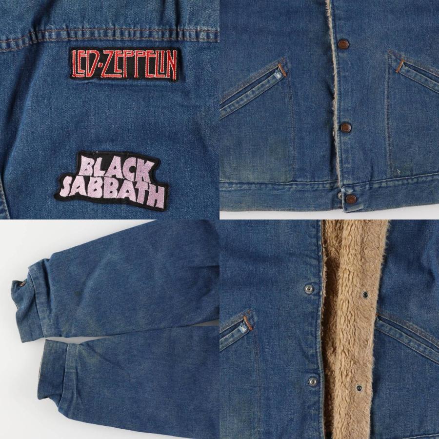 Wrangler（ラングラー） 古着 70~80年代 デニムボアジャケット メンズM