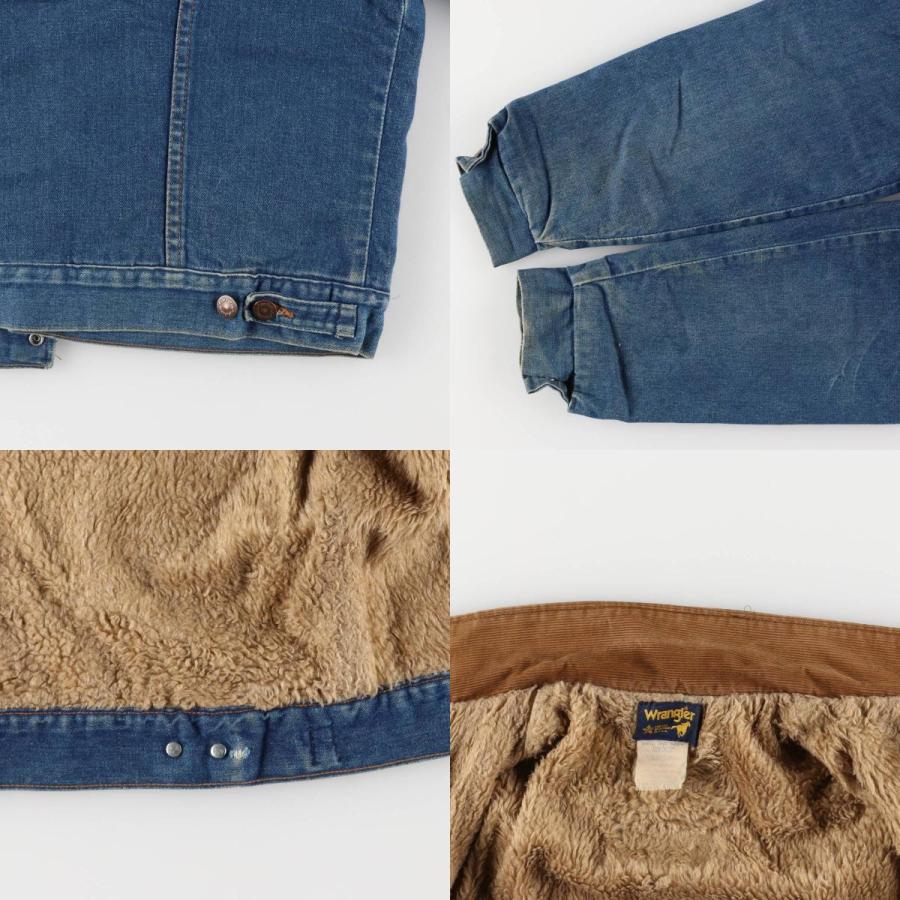 Wrangler（ラングラー） 古着 70~80年代 デニムボアジャケット メンズM