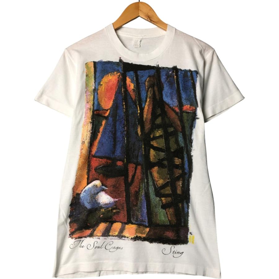 古着 90年代 STING スティング バンドTシャツ バンT メンズS相当 