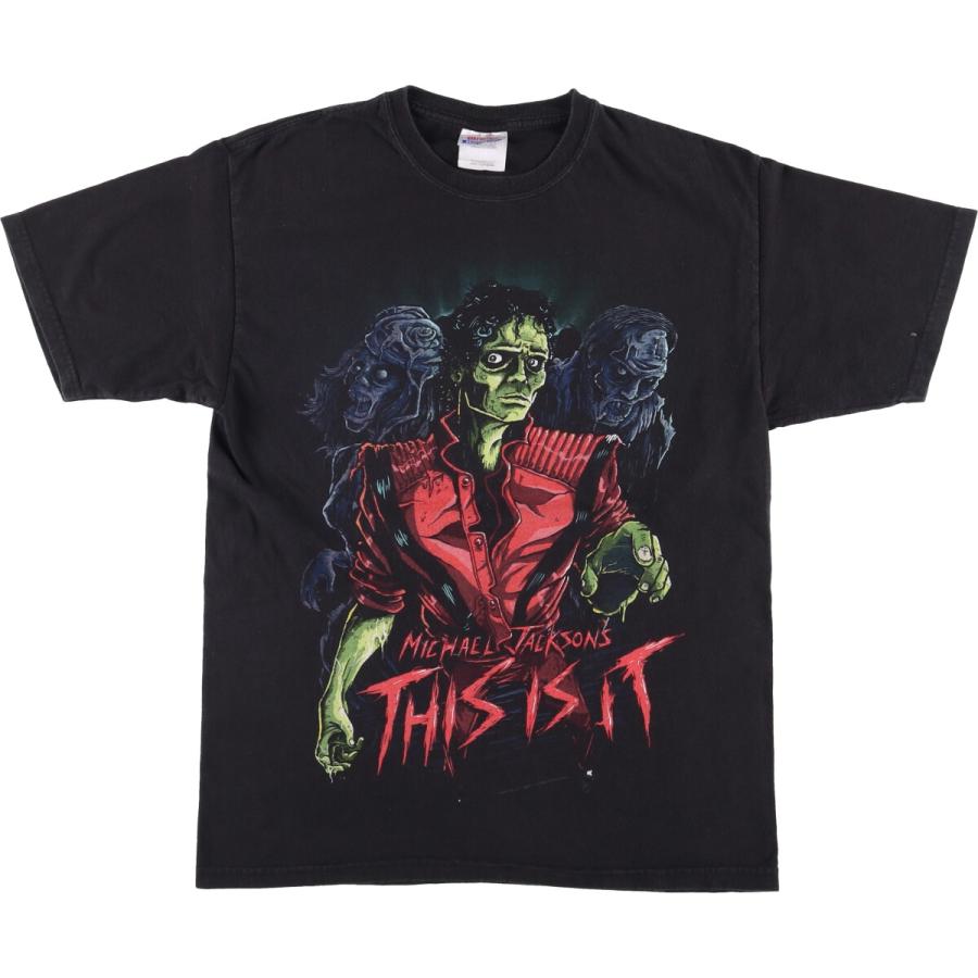 Hanes MICHAEL JACKSON マイケルジャクソン バンドTシャツ 古着 ヘインズ Hanes MICHAEL JACKSON マイケルジャクソン