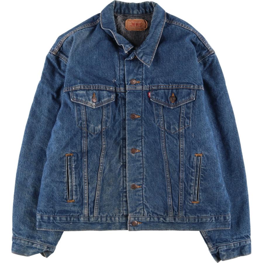 Levi's デニムジャケット 90s 70506 濃紺 USA製 40 Levi's 古着 90年代 リーバイス 70506-0316 デニムジャケット G