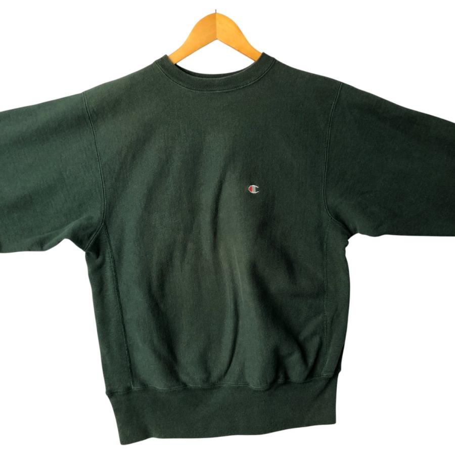 Champion 古着 90年代 チャンピオン リバースウィーブ 刺繍タグ