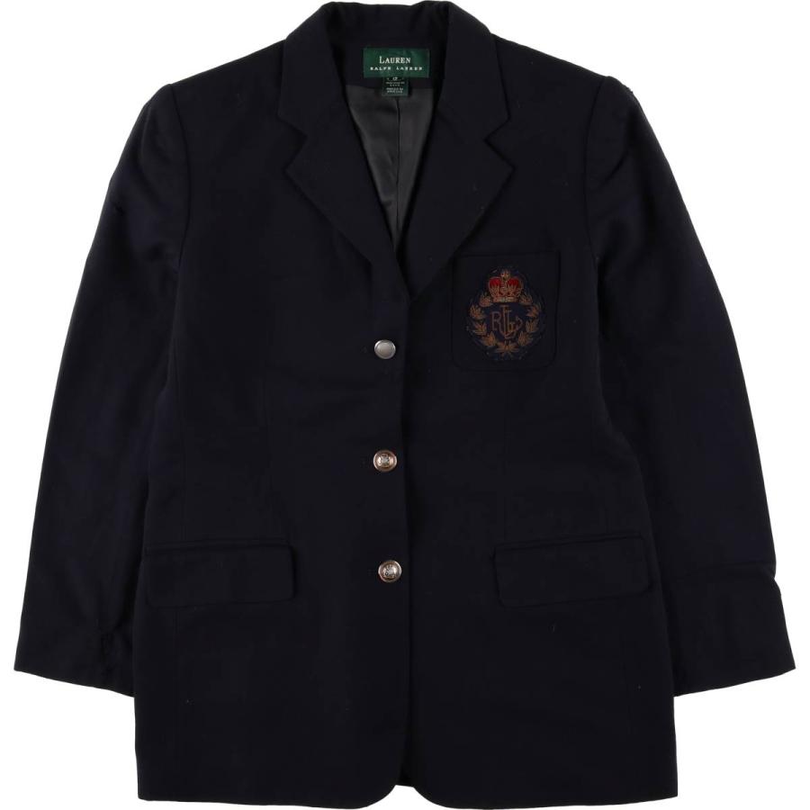 Ralph Lauren 紺ブレザー 古着 ラルフローレン Ralph Lauren LAUREN ローレン 紺ブレザー