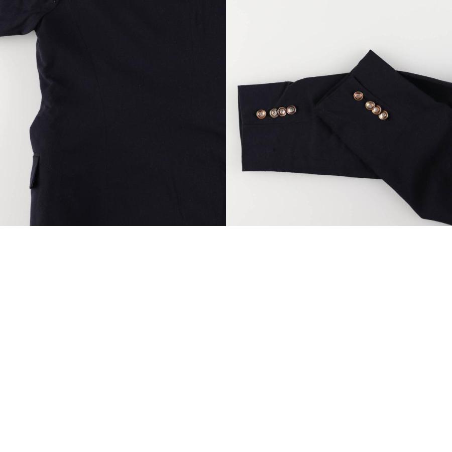 古着 ラルフローレン Ralph Lauren LAUREN ローレン 紺ブレザー