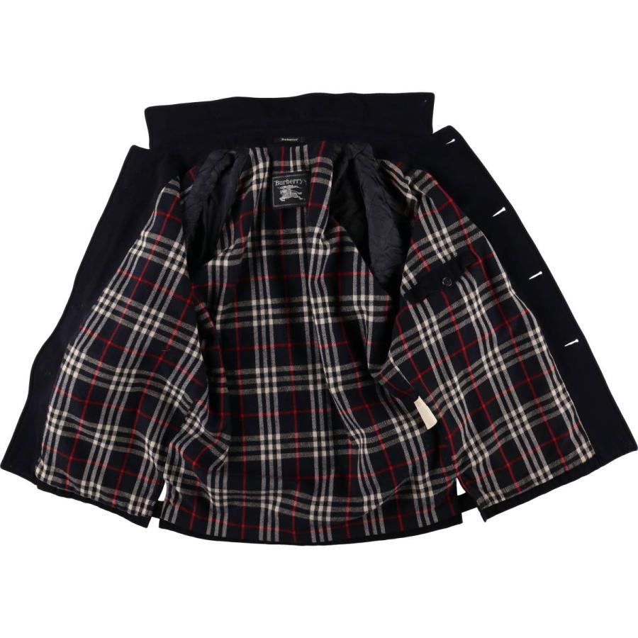 BURBERRY 古着 バーバリー Burberry's ウールハーフコート