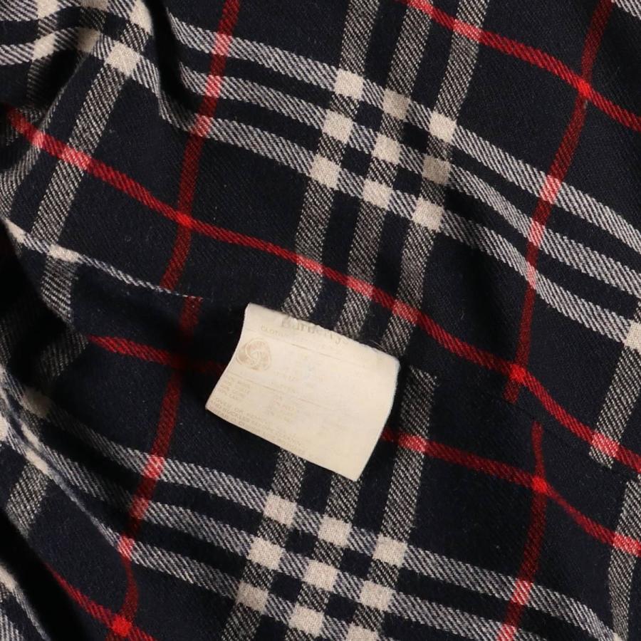 BURBERRY 古着 バーバリー Burberry's ウールハーフコート