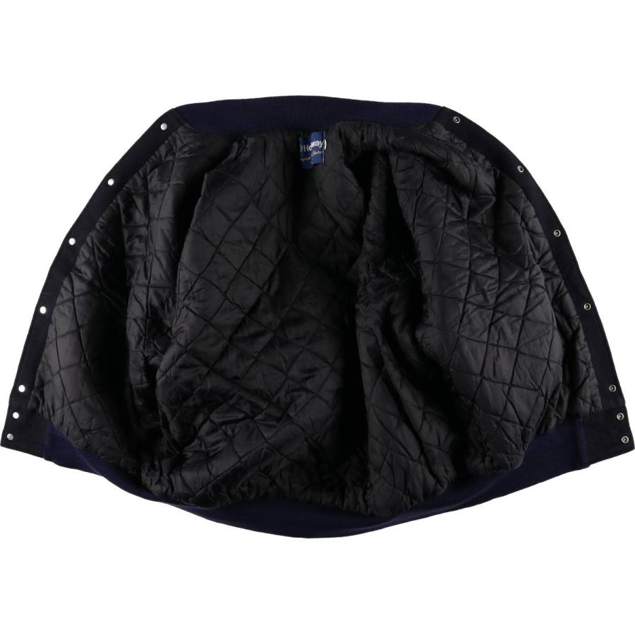 古着 80~90年代 Holloway 中綿入り ウールスタジャン アワード  