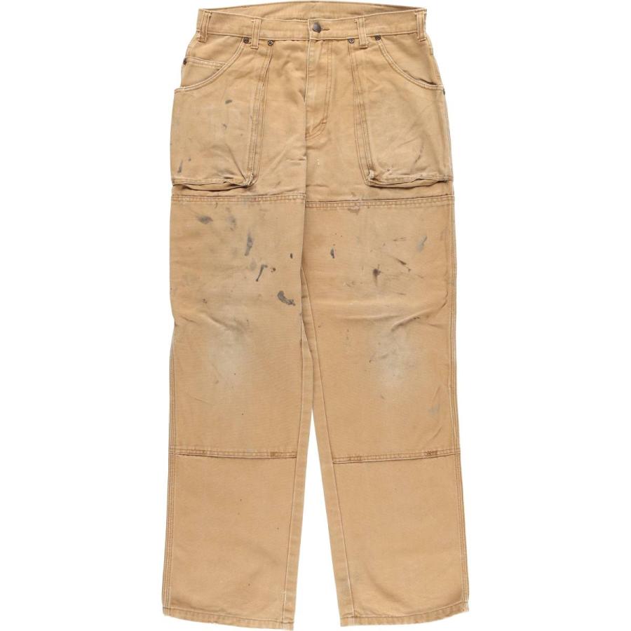 Dickies 古着 ディッキーズ ダブルニー ダックペインターパンツ