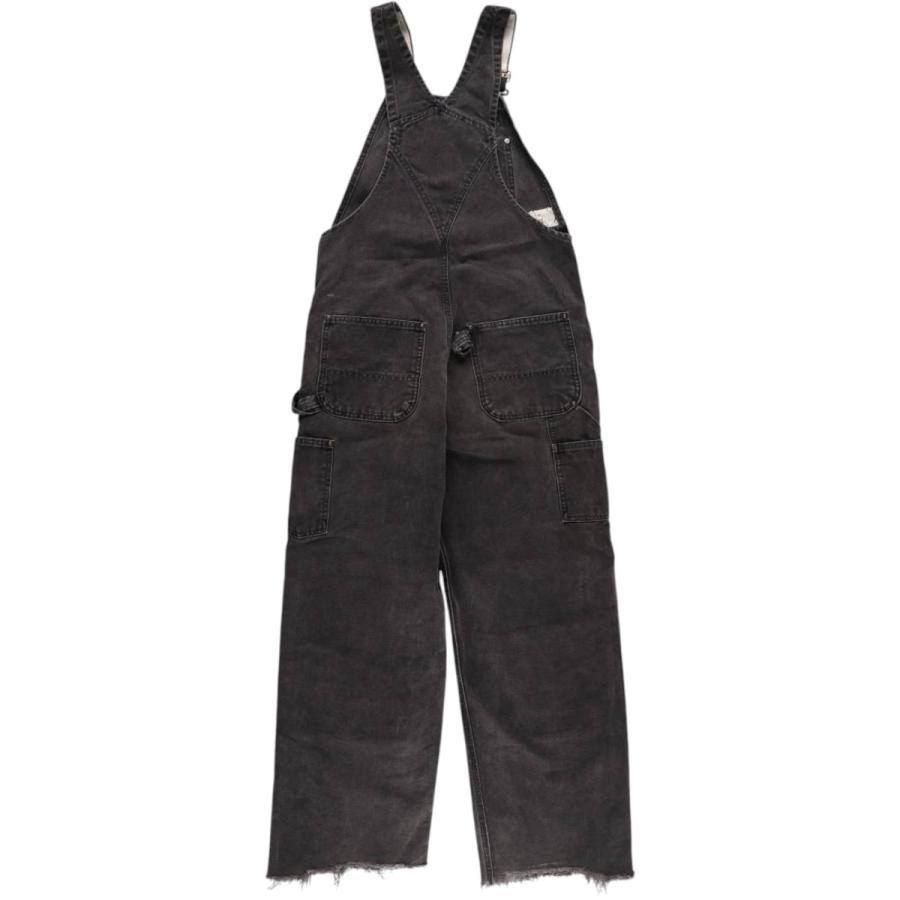 catha オーバーオール　ブラック　ダブルニー 中古・古着通販】CarHartt (カーハート) ダブルニーダック