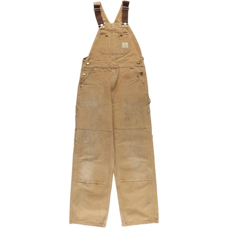 美品　カーハート　ダブルニー　オーバーオール Carhartt カーハート ダブルニー ダック地 ワーク