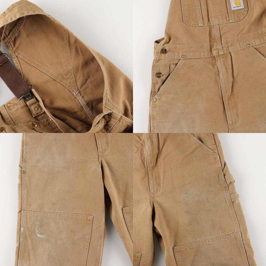 Carhartt ダックオーバーオール メキシコ製 carharttカーハート ダック地 ダブルニー