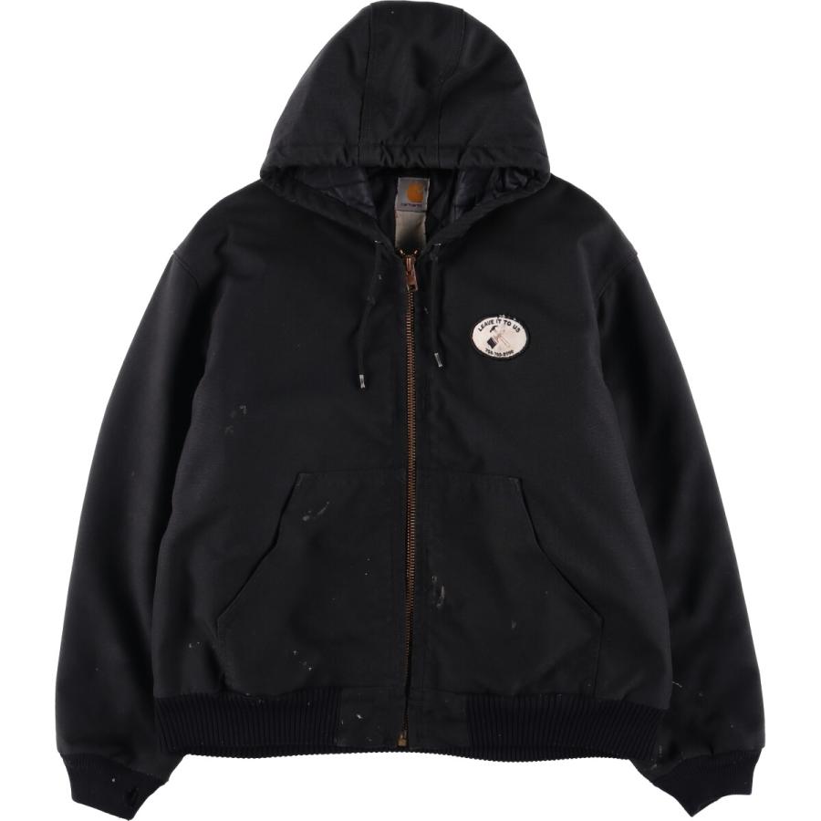 アクティブジャケット 00's Carhartt Active Jacket Fade BLACK SIZE