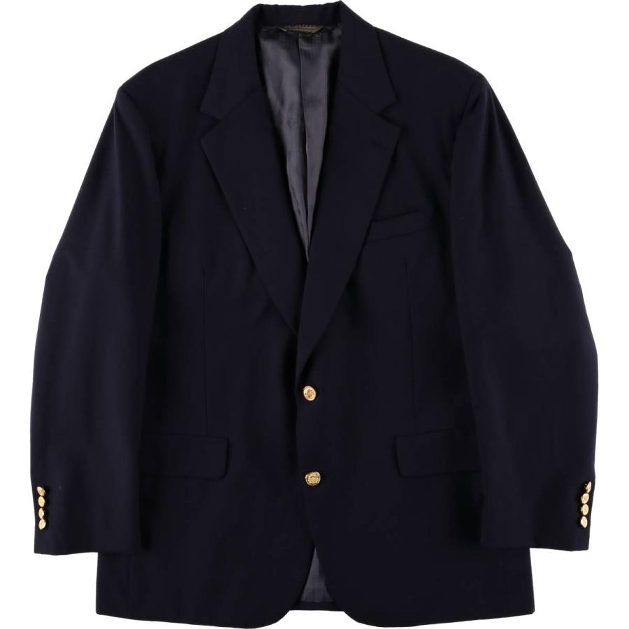 ヴィンテージ古着　ダブルブレストテーラードジャケット　紺ブレ　XLサイズ相当 古着 ノードストローム nordstrom PlusOne 紺ブレザー テーラード