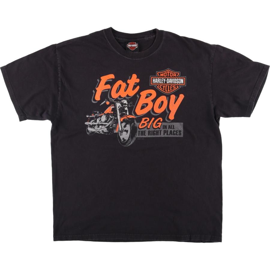 harley-davidson Tシャツ XL 古着 ハーレーダビッドソン Harley-Davidson モーターサイクル バイクT