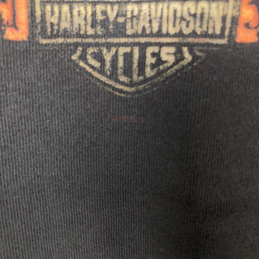 古着 00年代 ハーレーダビッドソン Harley-Davidson ドクロ柄 スカル柄  