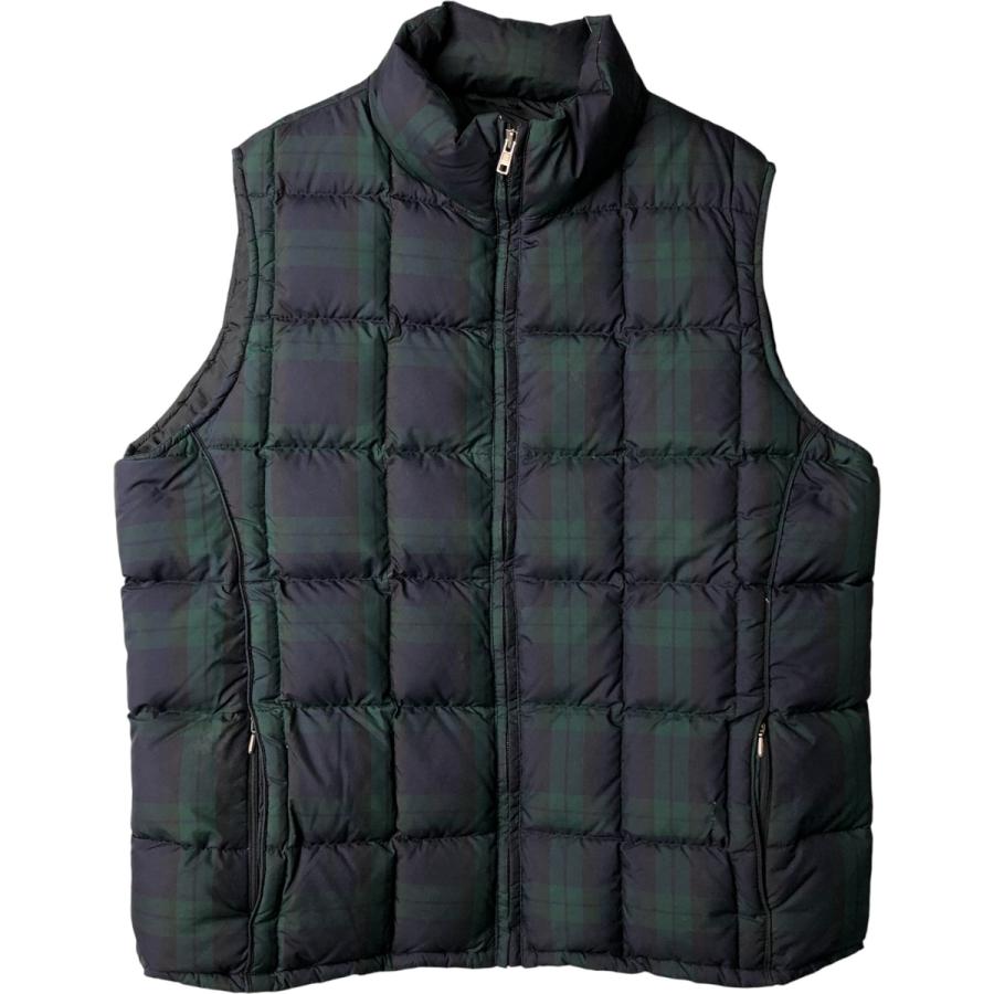 Eddie Bauer 古着 90~00年代 エディーバウアー チェック柄 ダウン