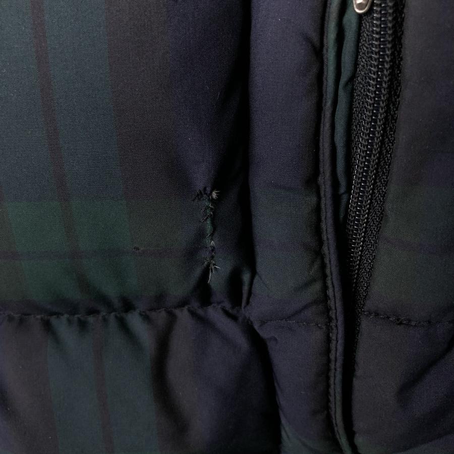 Eddie Bauer 古着 90~00年代 エディーバウアー チェック柄 ダウン