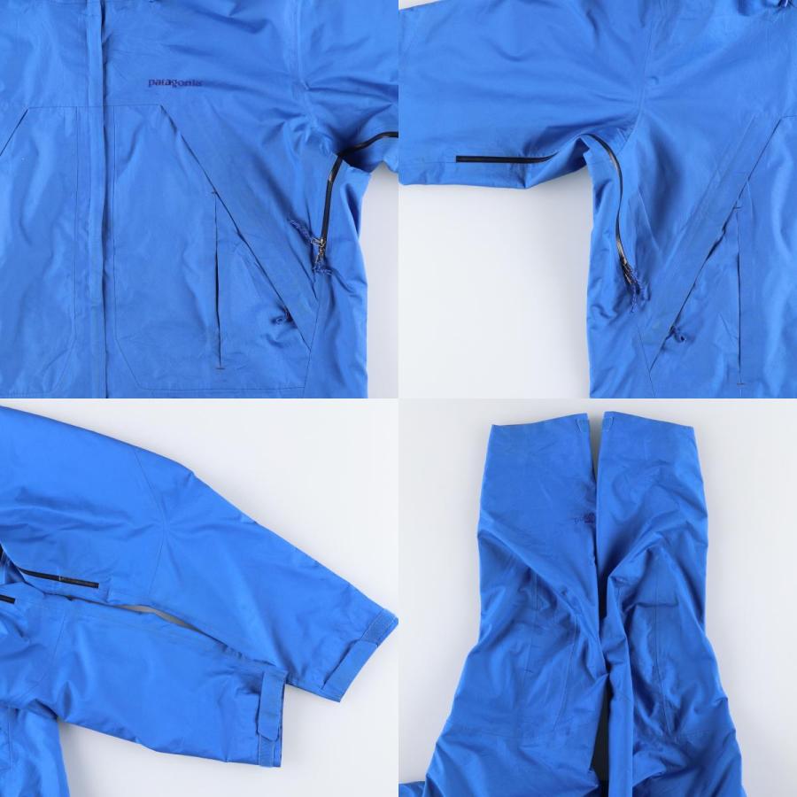 パタゴニア ストーム ジャケット STORM JACKETブルーH2no M patagonia 99年製 STORM JACKET ストームジャケット STY83602