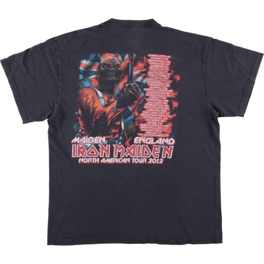 古着 デルタ DELTA IRON MAIDEN アイアンメイデン バンドTシャツ バンT