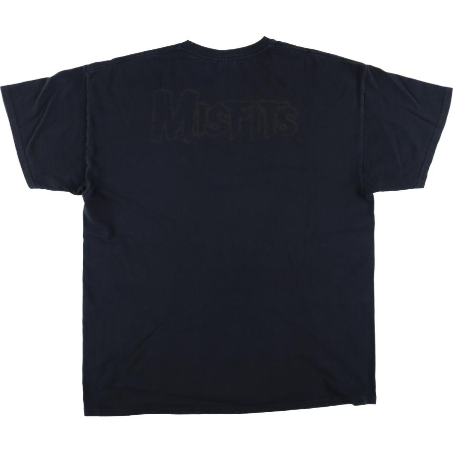 GILDAN 古着 ギルダン MISFITS ミスフィッツ ドクロ柄 スカル柄 バンド  