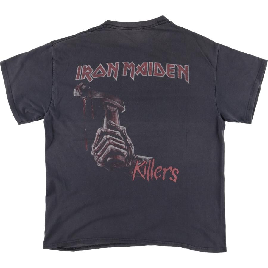 iron maiden アイアンメイデン オフィシャル TシャツバンT バンドT 古着 IRON MAIDEN アイアンメイデン バンドTシャツ バンT メンズL相当