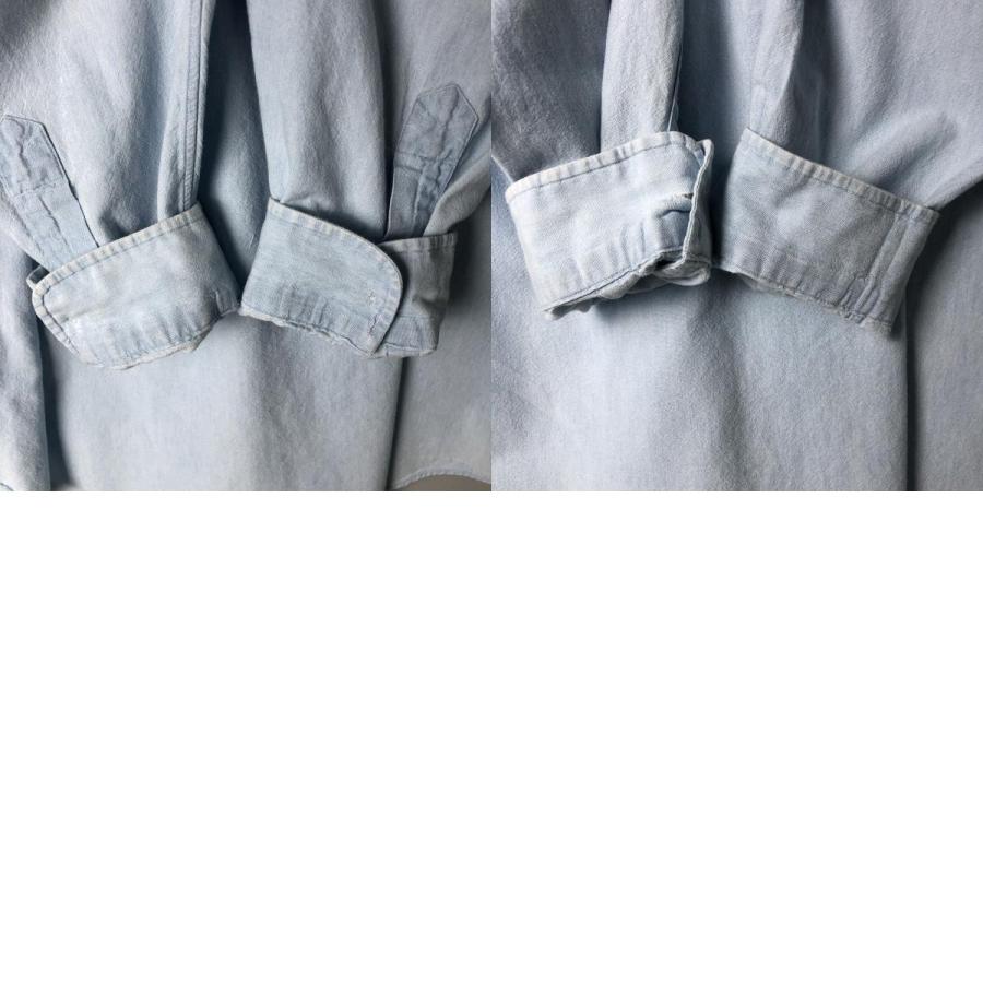 古着 ラルフローレン Ralph Lauren BIG SHIRT 長袖 ボタンダウンシャツ  