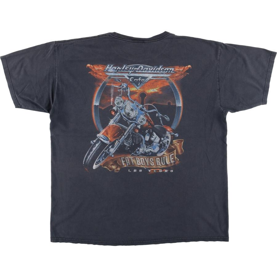 古着 ハーレーダビッドソン Harley-Davidson CAFE Las Vegas モーター  