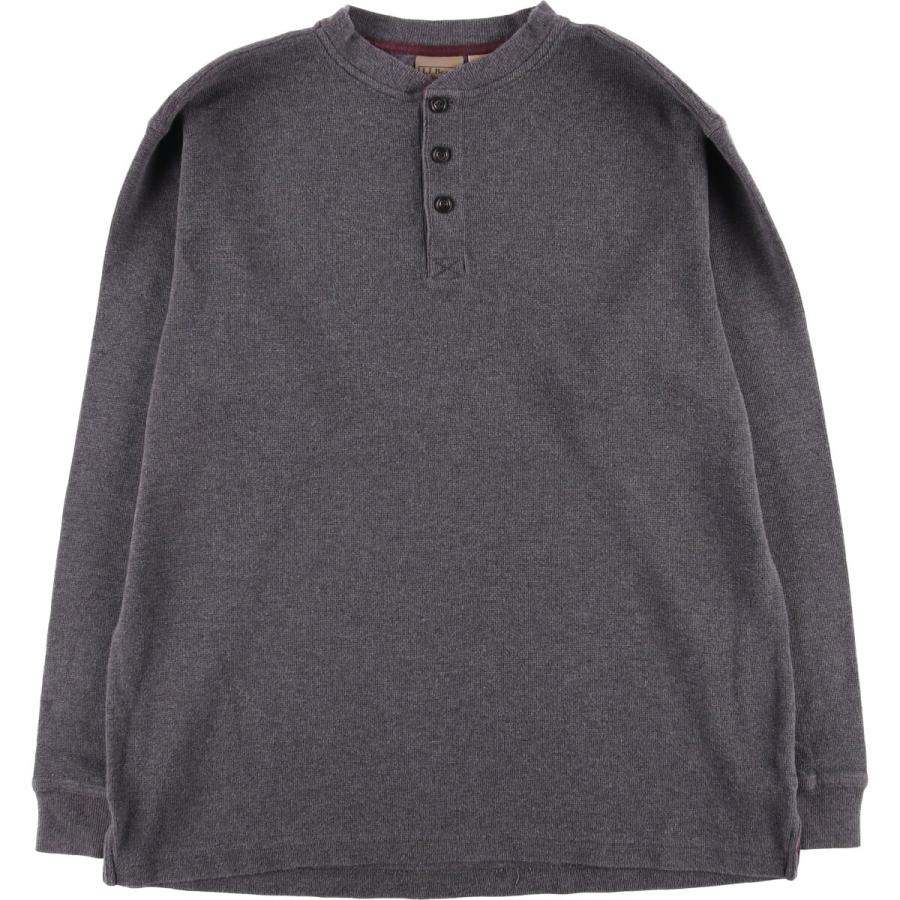 L.L.Bean（エルエルビーン） 古着 ヘンリーネック サーマルロンT 