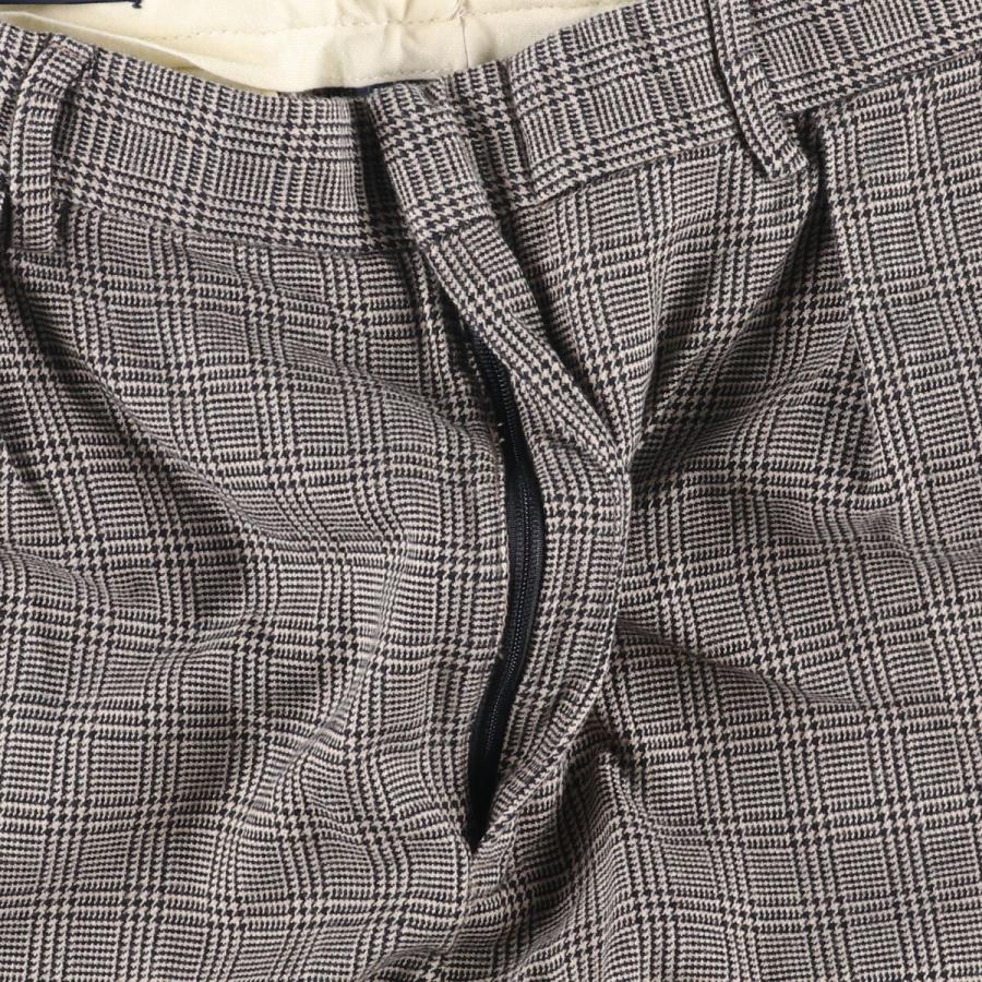 古着 ラルフローレン Ralph Lauren POLO by グレンチェック ツータック