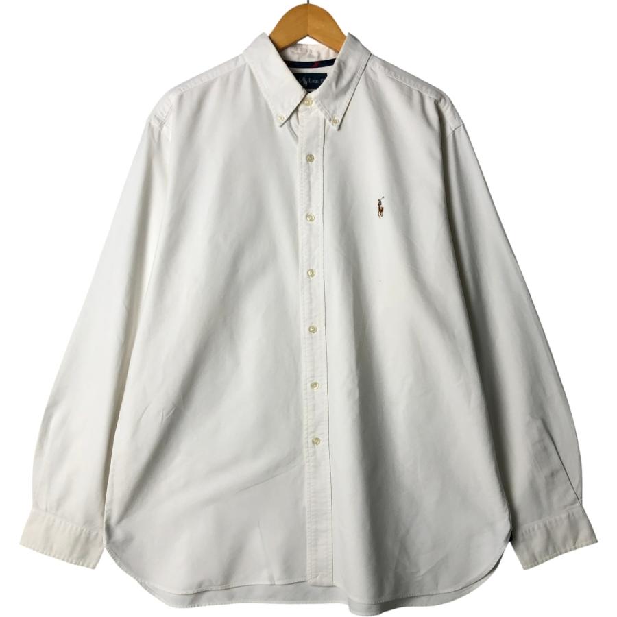 ラルフローレン　長袖シャツ 古着 ラルフローレン Ralph Lauren CLASSIC FIT 長袖 ボタンダウン