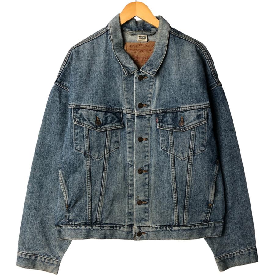 古着 Levi's リーバイス 70598 デニムジャケット 赤 90s Levi's 古着 90年代 リーバイス 70598-4891 デニムジャケット G
