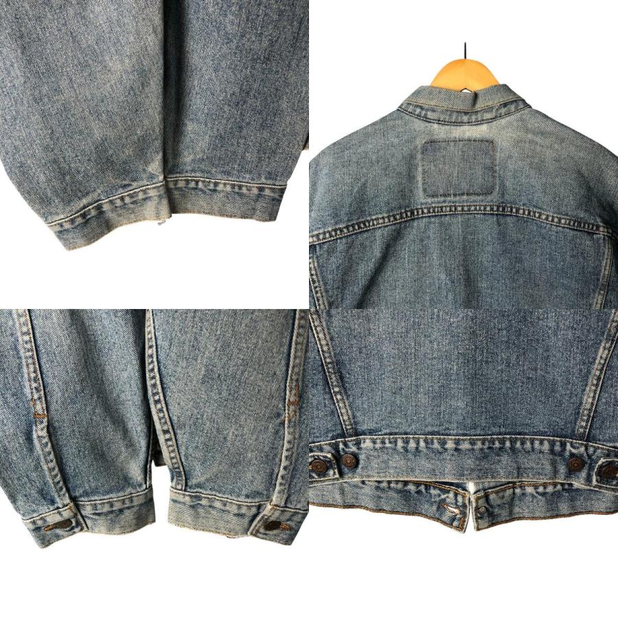デニムジャケット　90's\"Levi's 70598\"Made in USA 90's Levi's 70598 4ポケ ブラックデニムジャケット 表記(M