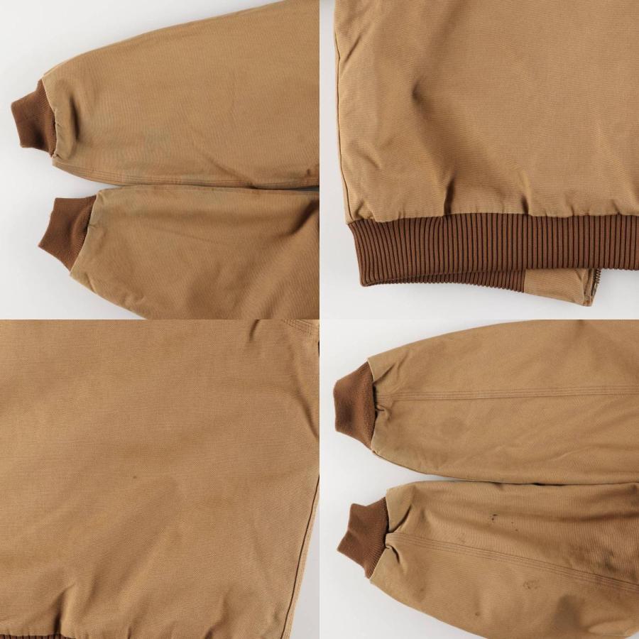 古着 カーハート Carhartt 中綿入り アクティブジャケット ダックフルジップパーカー USA製 メンズXXL相当 /eaa585676 Carhartt（カーハート） 古着 中綿入り アクティブジャケット ダック