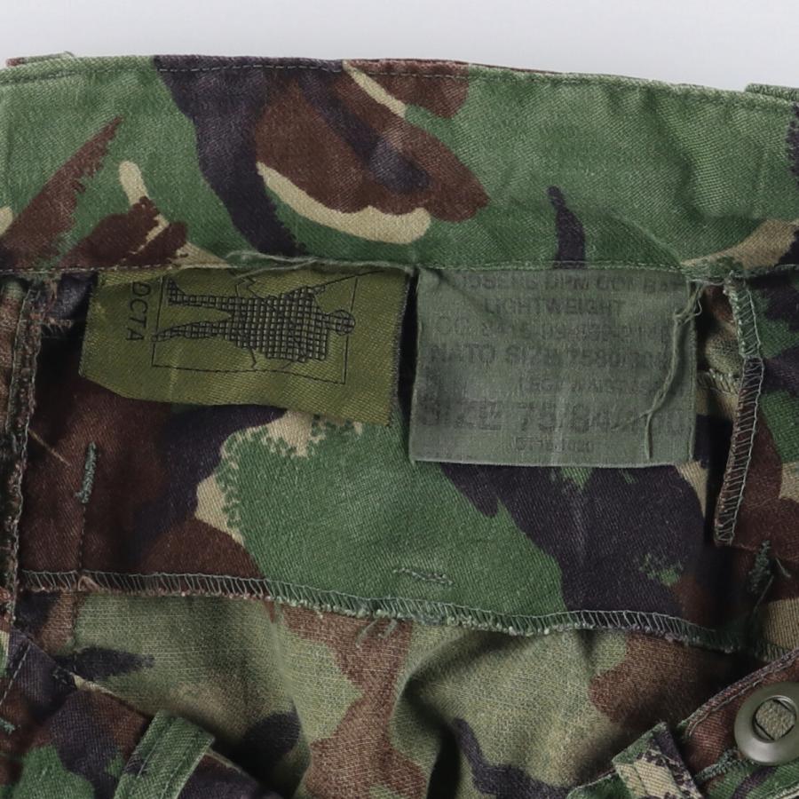 古着 イギリス軍 迷彩柄 DPMカモ ミリタリー カーゴパンツ コンバットパンツ 75/eaa585749 古着 イギリス軍 迷彩柄 DPMカモ ミリタリー カーゴパンツ コンバット