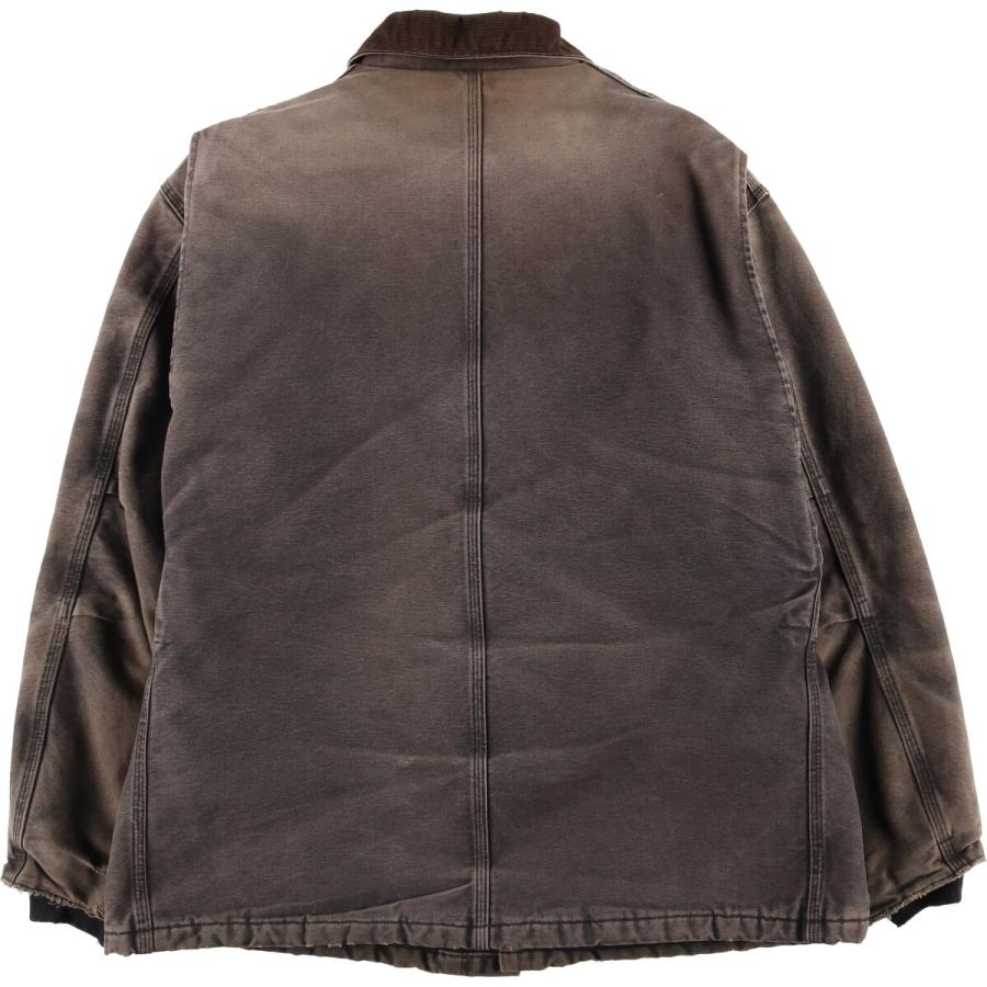 カーハート carhartt トラディショナルジャケット　XLフェード　ボロ Carhartt ダックトラディショナルコート BORO タグ読み取り不可 実寸